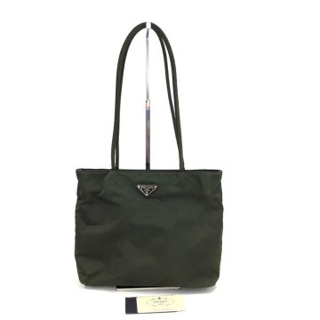 PRADA プラダ ナイロン トートバッグ ギャランティーカードあり【DLAB1066】