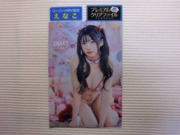 えなこ.ヤングアニマル.2025年.24号.No.24.付録.両面クリアファイル.クリアファイル.ローソン.HMV.限定.出品個数1