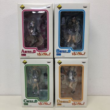 4点セット 未開封 一番くじプレミアム けいおん A B C D賞 セット 平沢唯 秋山澪 琴吹紬 田井中律 バンプレスト フィギュア 251217Y32