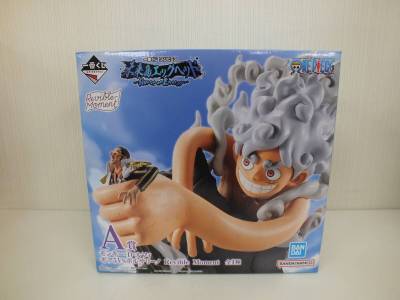 未開封品 一番くじ ワンピース 未来島エッグヘッド ～Burst of Energy～ A賞 ルフィ ギア5vsボルサリーノ Revible Moment 激安1円スタート