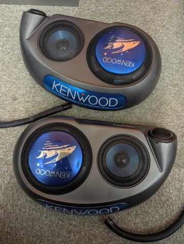 希少　当時物　スピーカー　ksc-z770 　イルミ付き