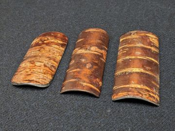 X782 桜皮細工 茶合3点まとめて/60