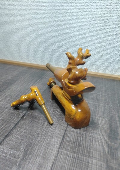 1円スタート 有働 弓形万力 檜葉 # ヘラブナ へらぶな 和竿 竹竿 