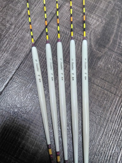 1円スタート 忠相 ツアースペックF 5本セット # ヘラ浮き ヘラウキ へらぶな ヘラブナ 和竿 竹竿