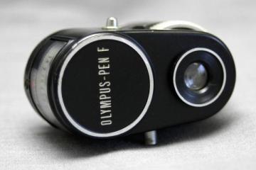 OLYMPUS オリンパス純正 昔のハーフサイズ高級一眼レフカメラ専用 露出計 OLYMPUS-PEN F 希少な作動品