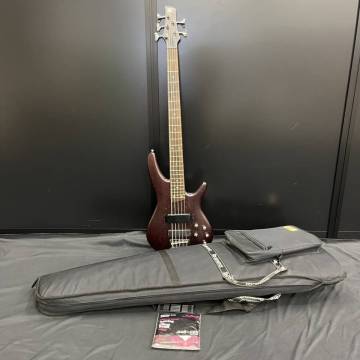 25柏/A030820-1/SR20000/H124-214/ Ibanez ベースギター SR 505 アイバニーズ ソフトケース付き