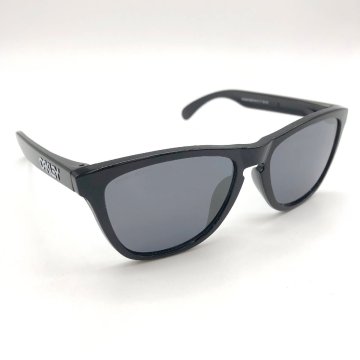 2318◎【訳有品】[Oakley] サングラス 0OO9245 FROGSKINS (Asia Fitting) 色: 924562 PRIZM BLACK サイズ54【0924】
