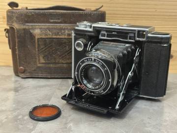 ☆ZEISS IKON ツアイス イコン Super-Six スーパーシックス☆Tessar 1:3.5 P=8cm 蛇腹 フィルムカメラ ☆