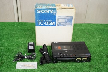 [NZ][L5725280] 美品 SONY ソニー TC-D5M STEREO CASSETTE-CORDER ポータブル カセットレコーダー 元箱等付き