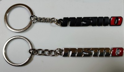 nismo キーホルダー 2個セット シルバー&マットブラック 日産NISSAN ニスモ