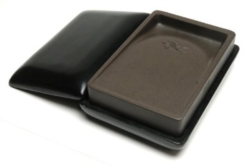 端渓硯　宋坑　在銘硯　5.6吋　委託出品　a3402