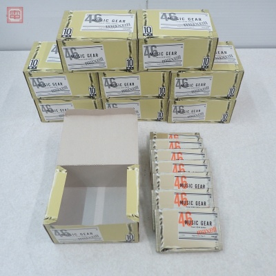 未開封 未使用 マクセル MUSIC GEAR 46 MG2-46 ハイポジション カセットテープ 大量 まとめて87本セット maxell 46分【20