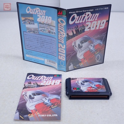 動作保証品 MD メガドライブ アウトラン2019 OutRun 2019 セガ SEGA 箱説付【10