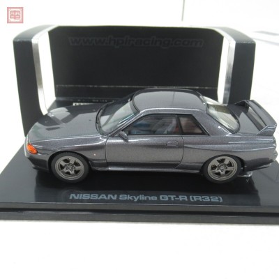 hpi・racing 1/32 日産 スカイライン GT-R R32 ガンメタル グレー メタリック スロットカー 【10