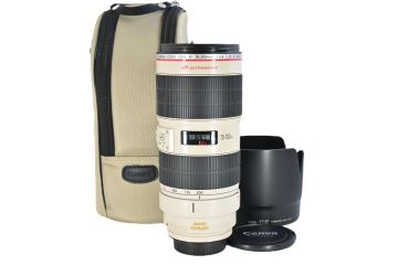 434 美品 Canon EF 70-200mm F2.8 L IS II USM 望遠レンズ ズームレンズ Lレンズ 大三元 バッグ付
