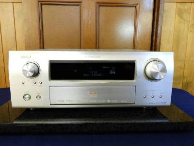 DENON AVC-3808/サラウンドチャンネル：7.1ch HDMI端子入力：3系統 //リモコン　測定マイク付属//発売価格￥231.000