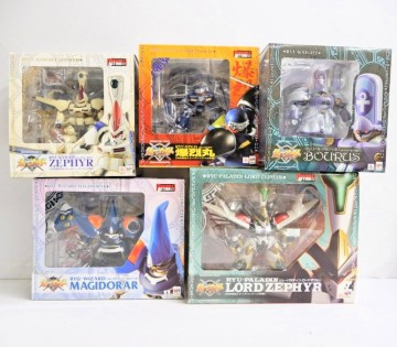 065Z113★【未開封品】メガハウス ヴァリアブルアクション 覇王大系リューナイト フィギュア 5点セット ゼファー/ロードゼファー/バウルス