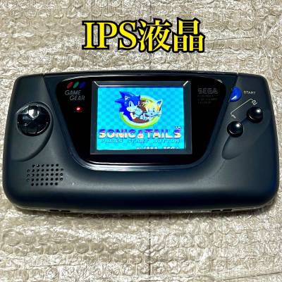 〈準美品・画面無傷・動作確認済み〉GG IPS液晶 バックライト 搭載 セガ ゲームギア 本体 HGG-3210 SEGA GAME GEAR