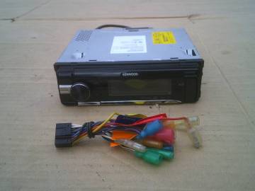 ★ KENWOOD ケンウッド CDプレイヤー U585BT ブルートゥース Bluetooth フロント USB AUX ★ 1DIN CDデッキ CDプレーヤー