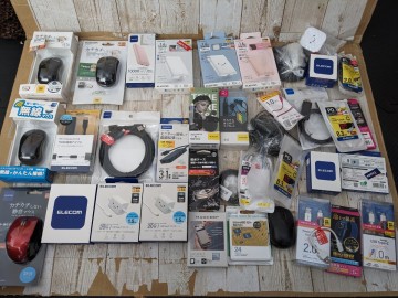 ◎0712u0511　家電 小家電 PC周辺機器 ワイヤレスマウス 充電器 ケーブル類 まとめ まとめて 動作未確認 大量 ジャンク　※同梱不可