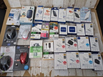 ◎0712u0513　家電 小家電 PC周辺機器 ワイヤレスマウス 充電器 まとめ まとめて 動作未確認 大量 ジャンク　※同梱不可