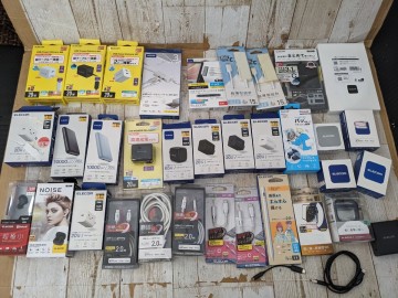 ◎0712u0519　家電 小家電 PC周辺機器 充電器 ハブ ケーブル類 まとめ まとめて 動作未確認 大量 ジャンク　※同梱不可
