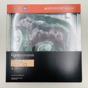新品未開封 マックスファクトリー figma 246a 馬 茶