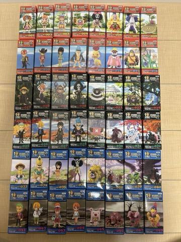 ONE PIECE 組立式劇場版 ワールドコレクタブルフィギュア〜Strong World〜　フルコンプ全48種　未開封　ワンピース　希少品　1円スタート