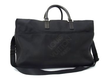 1円■美品■LOUIS VUITTON ヴィトン M93227 ダミエジェアン スヴラン ショルダー ボストン ハンドバッグ 旅行かばん ブラック系 FN8661