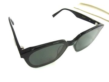 1円 ■極美品■ Gentle Monster ジェントルモンスター LILIT サングラス メガネ 眼鏡 レディース メンズ ブラック系 FN9701