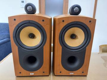 B&W Bowers & Wilkins ブックシェルフ型スピーカー Nautilus 805 ペア 中古