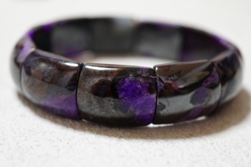 223 スギライト ブレスレット ヴィンテージ アクセサリー 天然石 宝石 色石 カラーストーン 装飾品