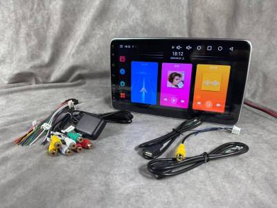 1円～ ！汎用 10インチ 2DIN 回転 アンドロイドナビ Bluetooth内臓 2GB/32GB Carplay ミラーリング　新品