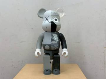 F7834☆展示品☆RBRICK☆ベアブリック☆1000%☆カウズ☆KAWS☆COMPANION Original Fake☆人体模型フィギュア
