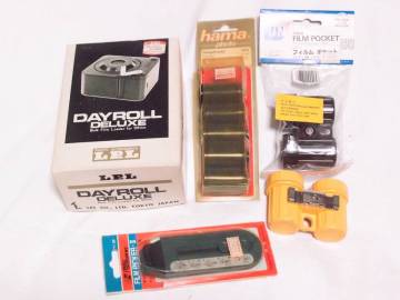 中古　LPL DAYROLL DELUXE　デイロールデラックス、 TWIN FILM POCKET、 hama Filmpatronen 5415、FILM PICKER・Ⅱ