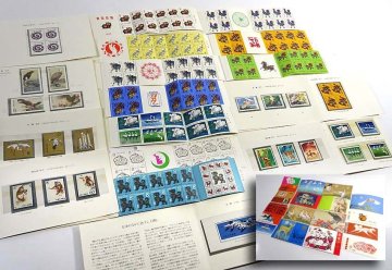 緑屋t■ 未使用 中国切手 小型シート 19点 まとめて 『干支』『動物系』 中国人民郵政　 　k8/12-020/29-5#クリ