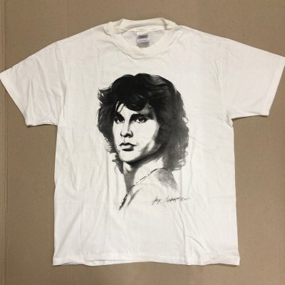 【USED】≪ 1円スタート ≫ JIM MORRISON (ジム・モリソン) / Tシャツ Lサイズ 古着 ロック ROCK The Doors ドアーズ バンドT