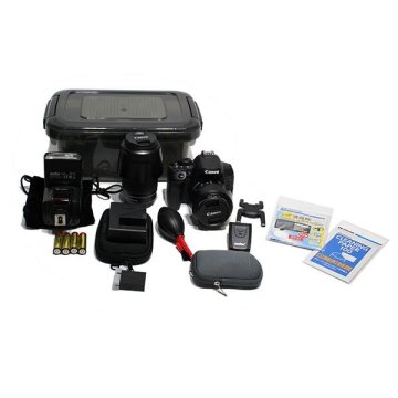 1円～ Canon EOS Kiss X10i デジタル一眼レフカメラ 18-55mm 55-250mm ブラック キャノン