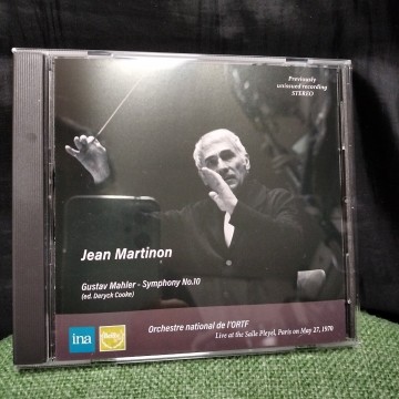 【廃盤・マルティノンの命がけ】マーラー交響曲第10番クック編補フランス国立放送管弦楽団 '70年ステレオ CDSMBA158