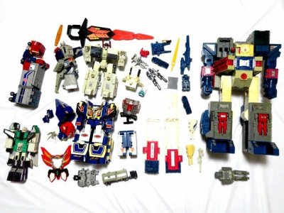 ◆当時物 トランスフォーマー フォートレスマキシマス/ガルバトロン/メトロフレックス/スーパージンライ/勇者エクスカイザー 他 TF 戦隊 71