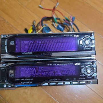 KENWOOD ケンウッド CD MD 当時物　レア　希少　D919 M919 セット