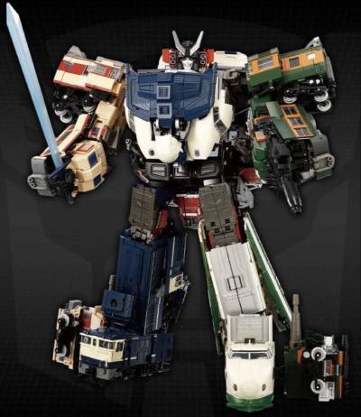 【未開封・新品】MPG トランスフォーマー トレインボットカエン　ライデン ６体セット　MPG-06S　タカラトミー