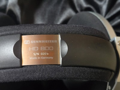 1円から　最初期　S/N 2000番代　極美品　SENNHEISER ゼンハイザー HD800 ダイナミック オープン型 ヘッドホン ヘッドフォン 箱付き 希少 