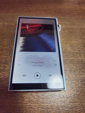 1円から　極美品　iBasso Audio DX180 クリアブルー ケース付　iBasso Audio　DAP デジタルオーディオプレーヤー