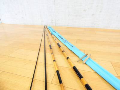 【USED!孤舟 ヘラブナ竿 130.2★和竿/仕舞寸法：約109.8ｃｍ＠140（12）】