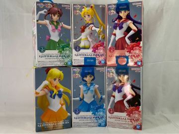 ⑥美少女戦士セーラームーン GLITTER &GLAMOURS 6種【12085】未開封 箱傷有り