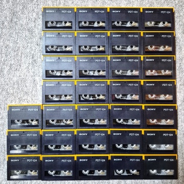 31点 DAT SONY ソニー PDT-124 for プロフェッショナル 60s25-2344
