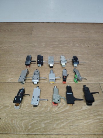 カートリッジ ヘッドシェル SONY　オリオン　ビクター　テクニクス　パイオニア　ダイヤトーン　Lo-D 他　まとめて　15点