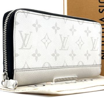 現行◆極美品◆LOUIS VUITTON ルイヴィトン ホリゾンタル ジッピーウォレット タイガラマ 長財布 ロングウォレット ホワイト