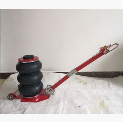 トリプルバッグエアジャッキ・空気圧・ジャッキリフト 3 トン・トロリージャッキ ンヘビーデューティジャッキ 折り畳み可能